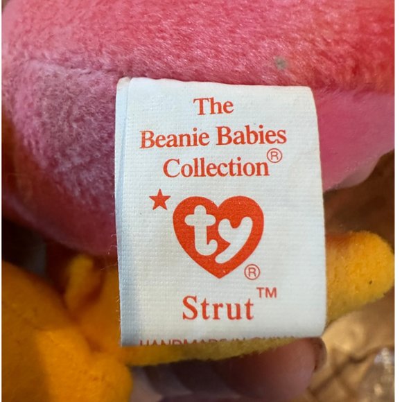 Ty Beanie Babies Strut The Rooster - NWMT - Picture 4 of 4